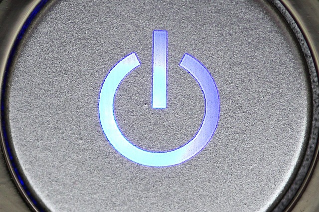 電源ボタン